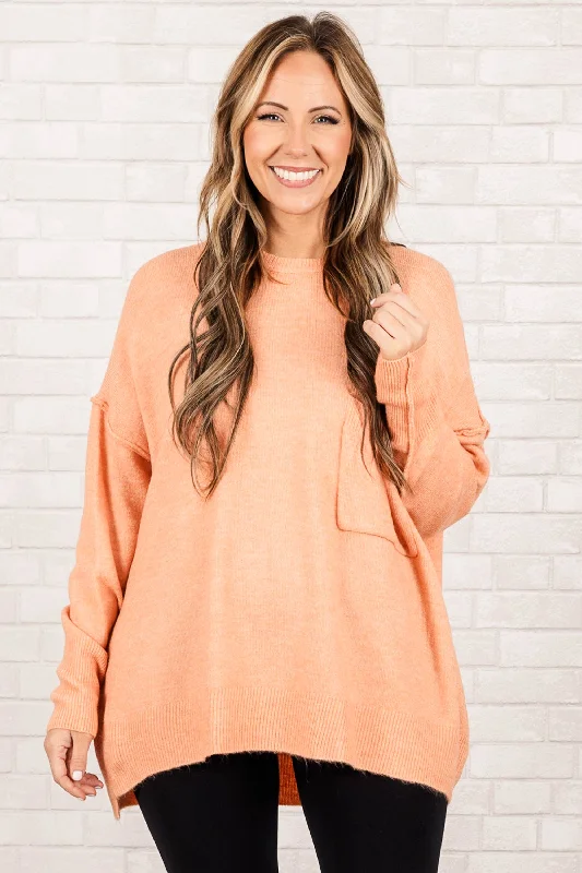 Special Buy The Night Before Sweater, Heather Coral