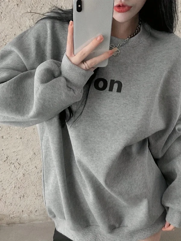 Weekend Bargains to Enjoy Sixsr On & Off Print Pullover Sweatshirt, Casual Long Sleeve Crew Neck Sweatshirt For Fall & Winter, Women's Clothing Weekend Bargains to Enjoy Sixsr On & Off Print Pullover Sweatshirt, Casual Long Sleeve Crew Neck Sweatshirt For Fall & Winter, Women's Clothing