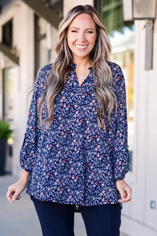 Weekend Deals That Wow This Is My Moment Top, Navy