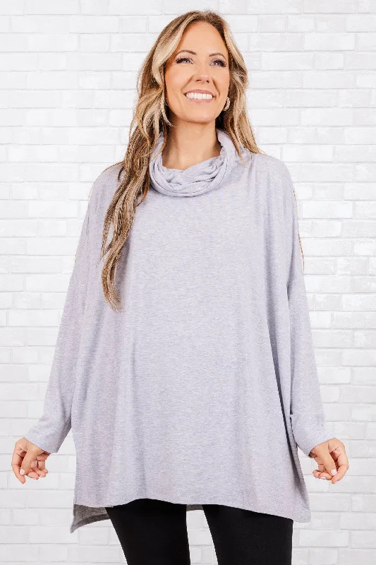 Weekend Deal Closer To Your Heart Top, Heather Grey
