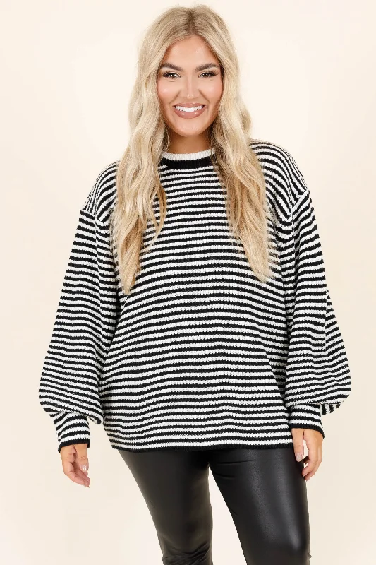 Mega Discount Drumming Song Sweater, Black