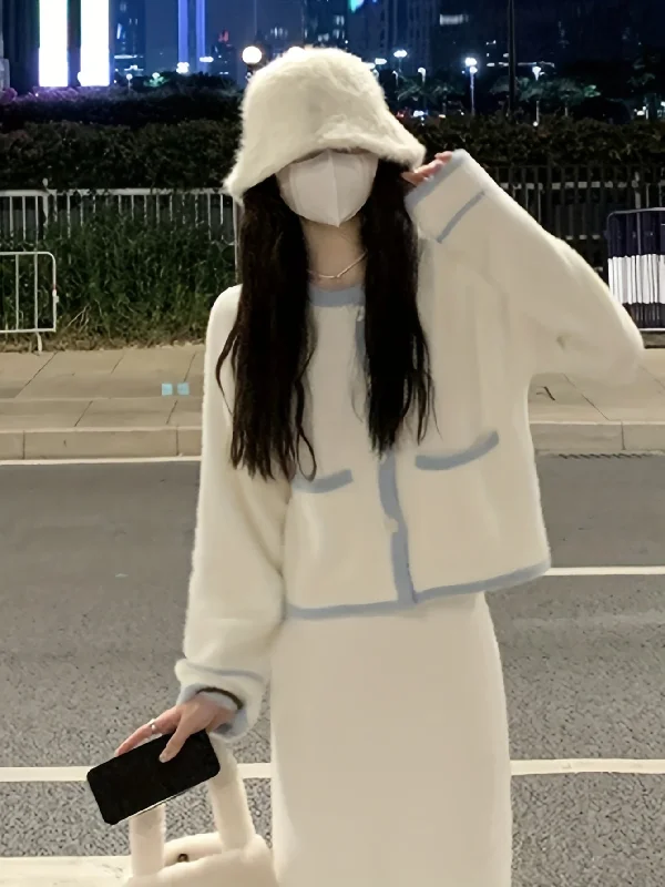 Low Price Sixsr Color Block Button Front Knitted Cardigan Sweater, Casual Long Sleeve Sweater For Fall & Winter, Women's Clothing Low Price Sixsr Color Block Button Front Knitted Cardigan Sweater, Casual Long Sleeve Sweater For Fall & Winter, Women's Clothing