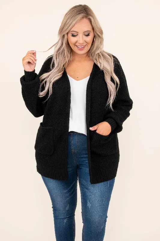 Special Price Finding What's A Matter Cardigan, Black
