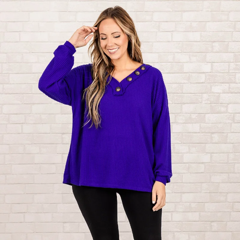 Weekend Offers That Tempt Fall Or Fly Sweater, Bright Blue