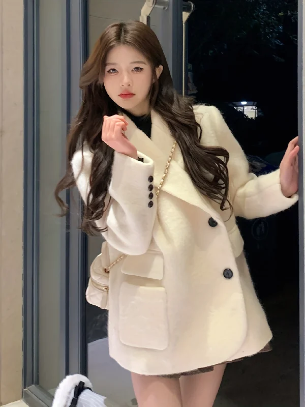 Weekend Offers That Thrill Sixsr Solid Button Front Coat, Casual Long Sleeve Warm Outwear, Women's Clothing Weekend Offers That Thrill Sixsr Solid Button Front Coat, Casual Long Sleeve Warm Outwear, Women's Clothing