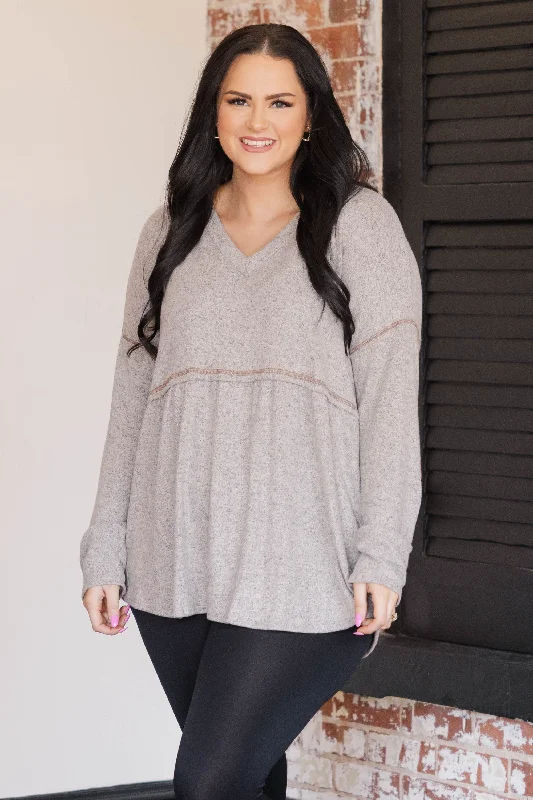 Now Available Always Remember You Top, Oatmeal