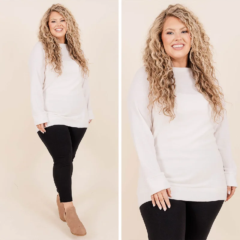 Can't Resist Labor Of Love Top, Ivory
