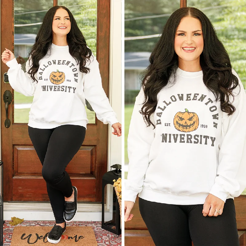 Instant Deal Halloweentown Mascot Sweatshirt, White