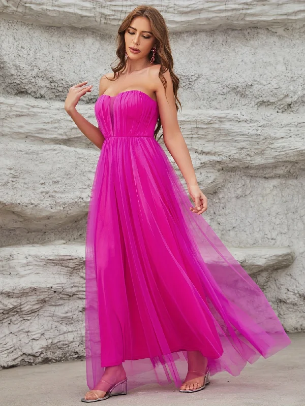 Massive Savings Sixsr Off Shoulder Mesh Dress, Sexy Pleated Maxi Sleeveless Party Dress, Women's Clothing Massive Savings Sixsr Off Shoulder Mesh Dress, Sexy Pleated Maxi Sleeveless Party Dress, Women's Clothing