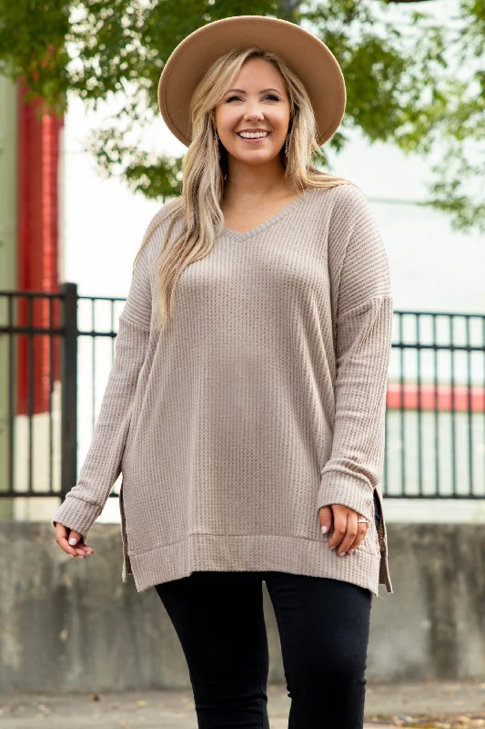 Weekend Savings Spectacular Cool Is Calling Tunic, Ash Mocha