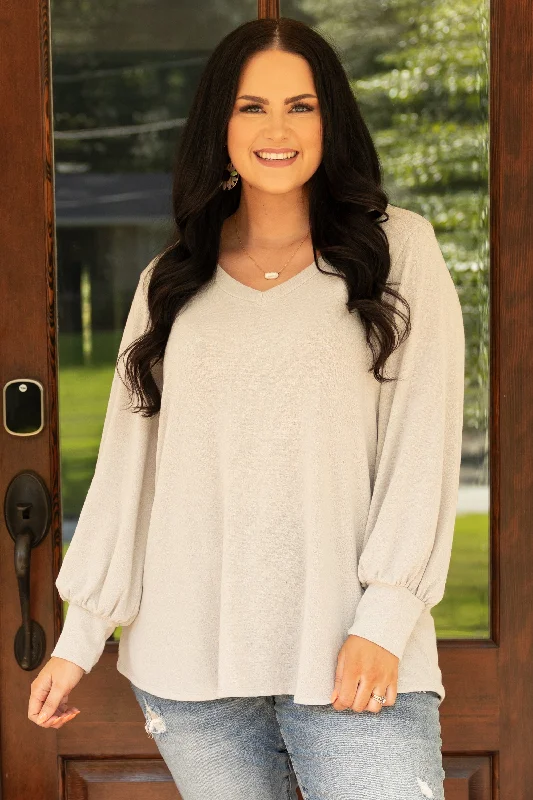 Great Bargain My Comfort Sweater, Heather Grey
