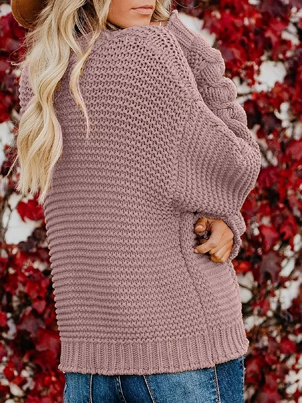 Weekend Deals That Please Sixsr Drop Shoulder Solid Cardigan, Casual Long Sleeve Comfy Sweater For Fall & Winter, Women's Clothing Weekend Deals That Please Sixsr Drop Shoulder Solid Cardigan, Casual Long Sleeve Comfy Sweater For Fall & Winter, Women's Clothing