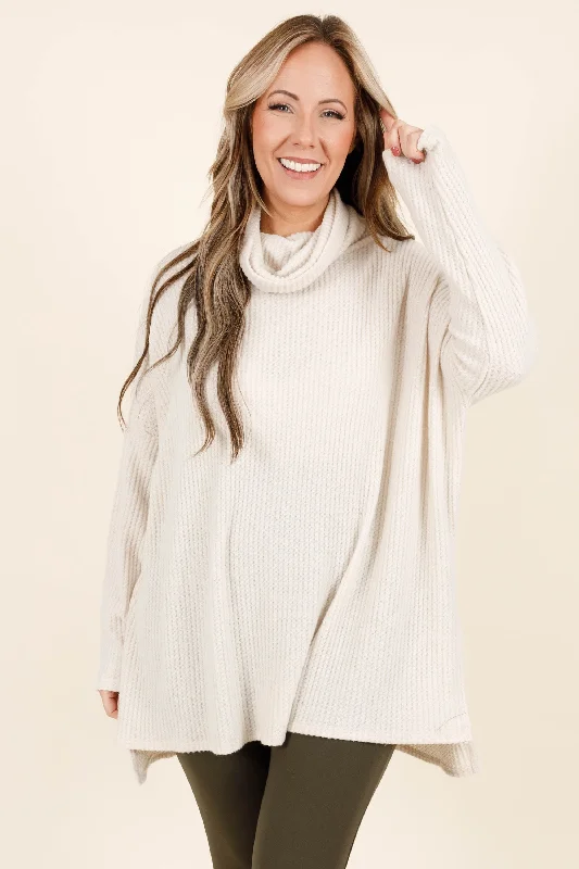 Weekend Extravaganza: Shop Now Keep Your Trust Sweater, Sand Beige