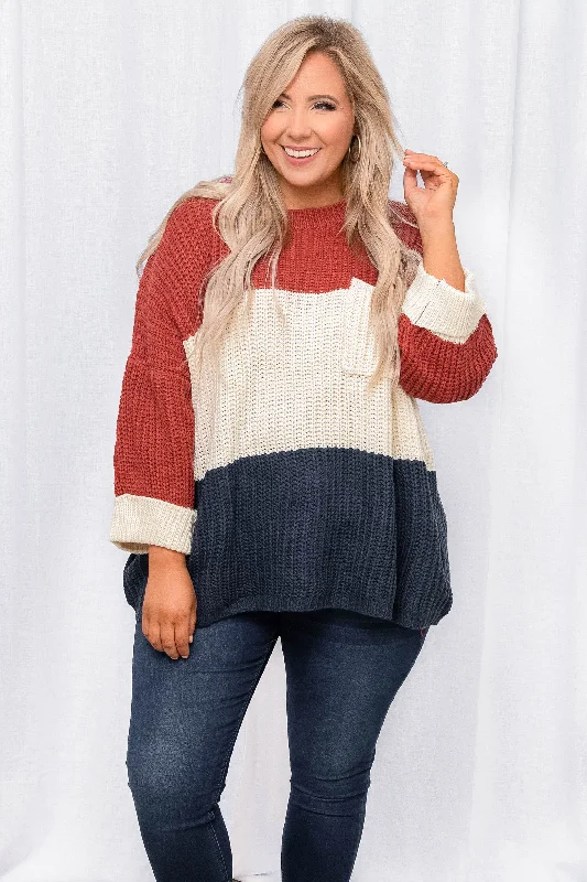 Weekend Specials You Can't Miss Shady Pines Sweater, Navy Combo