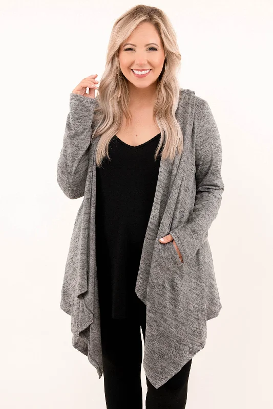 Weekend Discounts to Delight Two Sides To The Story Cardigan, Tan/Black