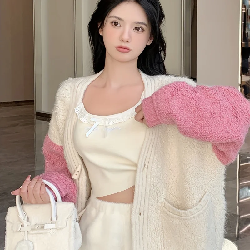 Beige White