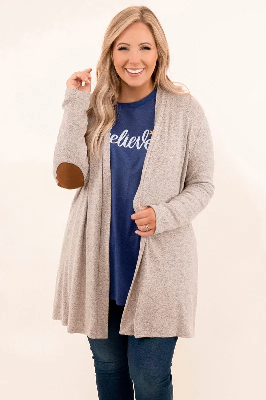 Weekend Offers You Can't Ignore Cuddle Me In Warmth Cardigan, Beige