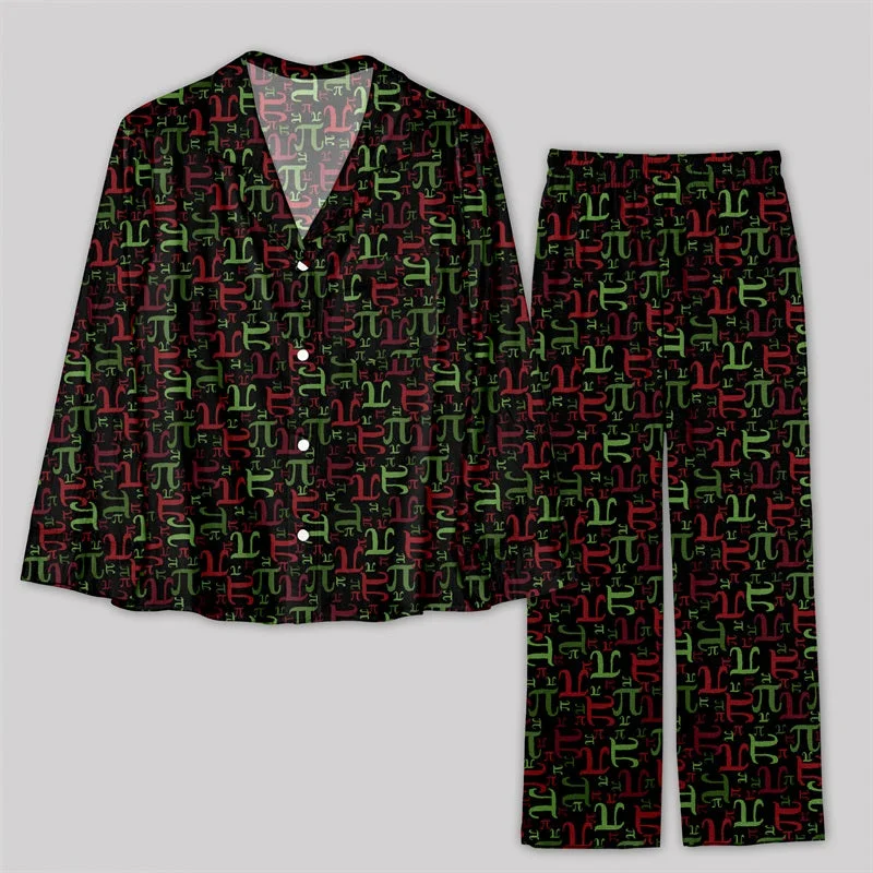 Year-End Sale Christmas Math Pi Pajamas Set