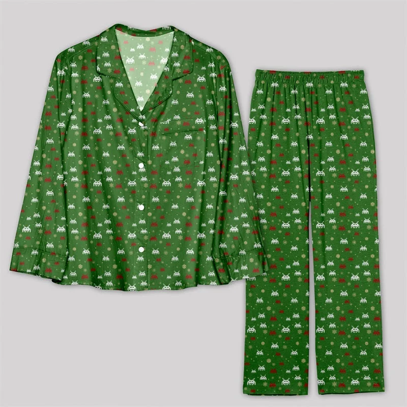 One-Day Only Christmas Retro Games Pajamas Set