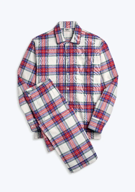 Value Pack Henry Pajama Set in Cabin Plaid Flannel