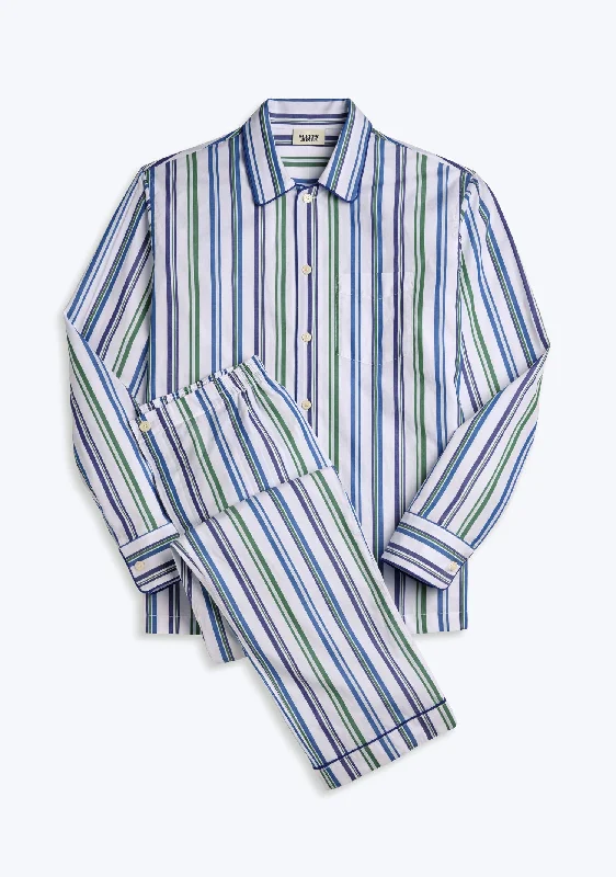 Unmissable Offer Henry Pajama Set in Ribbon Stripe