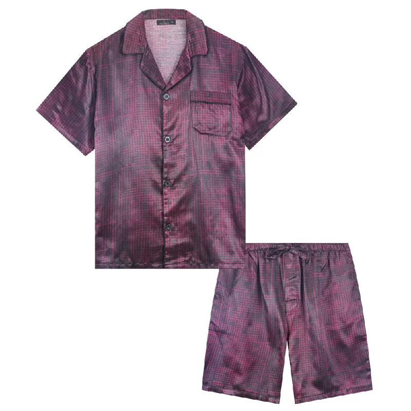 Free Checks - Black/Fig