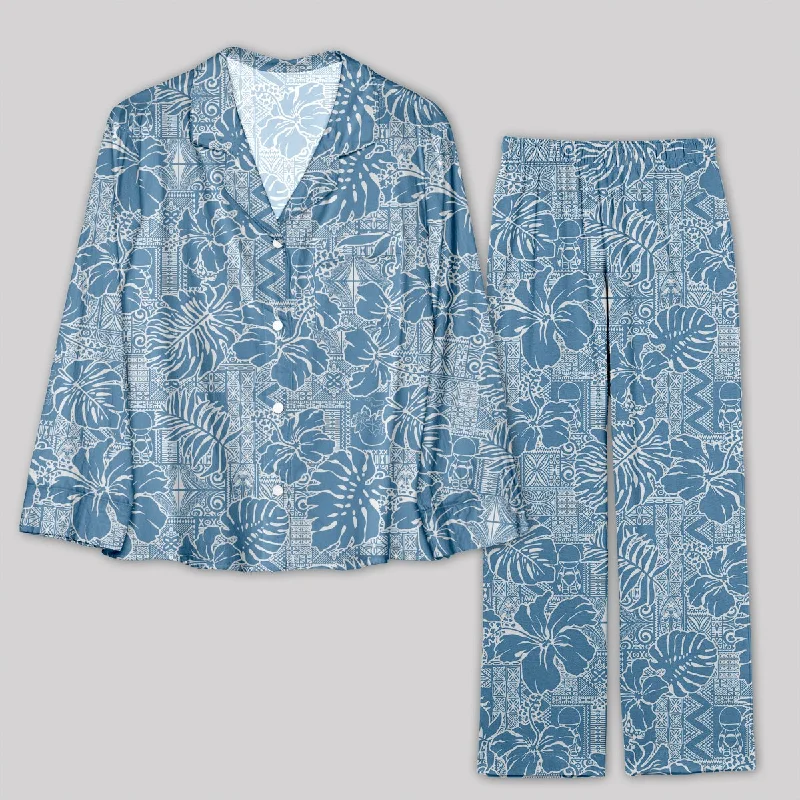 Special Offer No Hope Hawaiian Pattern Pajamas Set