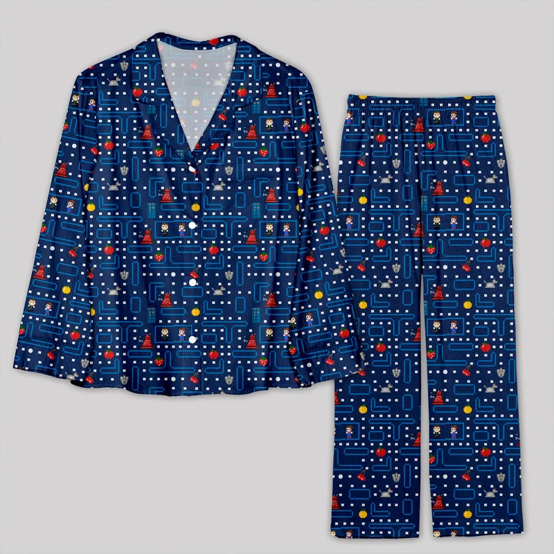 Weekend Steals Await Pac-man Map and Doctor Who Pajamas Set