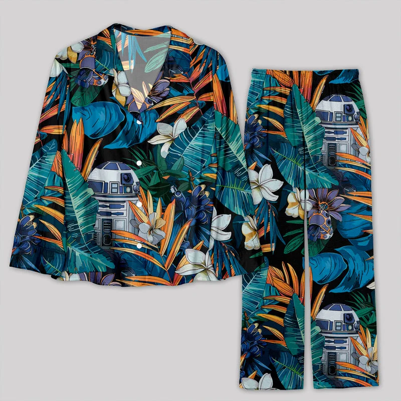 Sale Event R2-D2 Hawaiian Leaves Pajamas Set