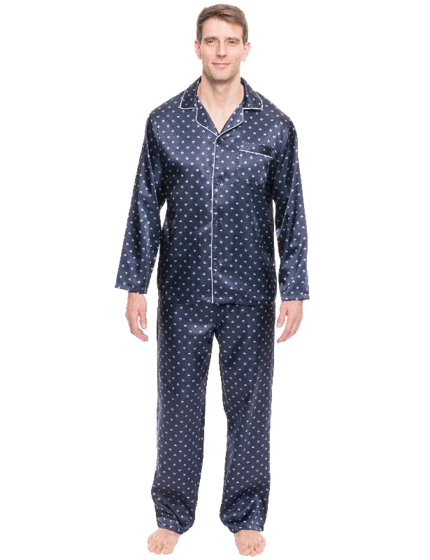 Diamond Squares Dark Blue