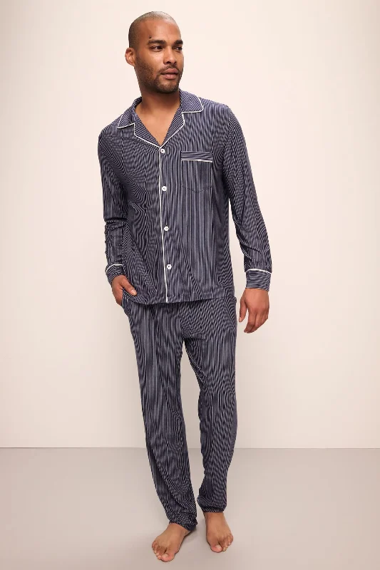 Great Bargain William Printed TENCEL™ Modal Long PJ Set