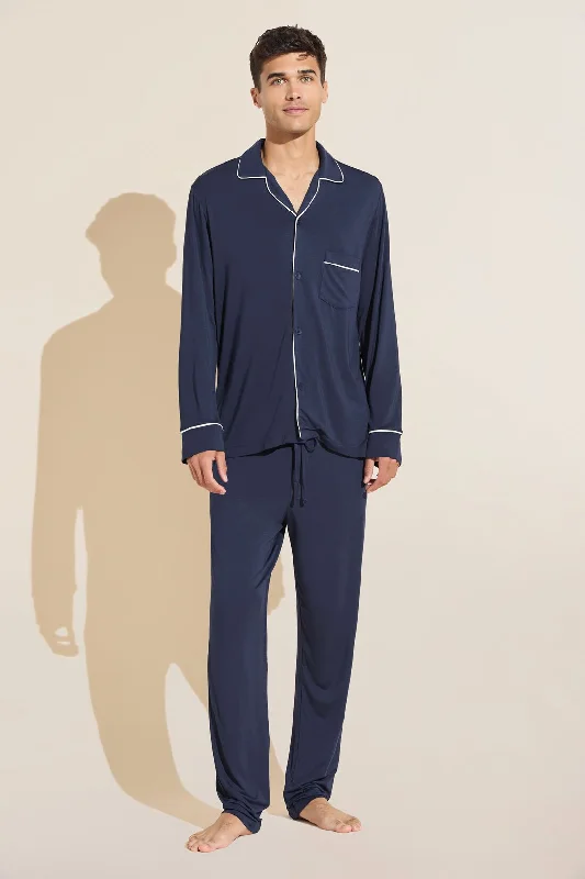 Weekend Deals to Make You Smile William TENCEL™ Modal Long PJ Set