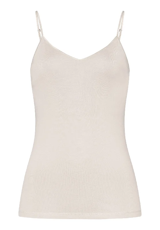 Weekend Sale: Don't Miss Out Pure Silk Camisole | Pale Cream 71716-116