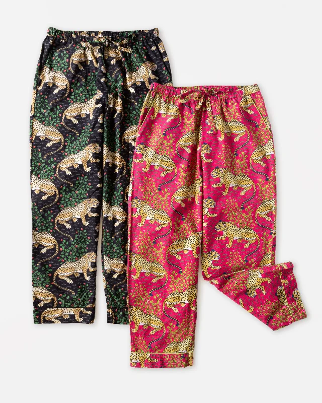 Early Access Bagheera - 2-Pack PJ Pants - Hot Pink/Ink
