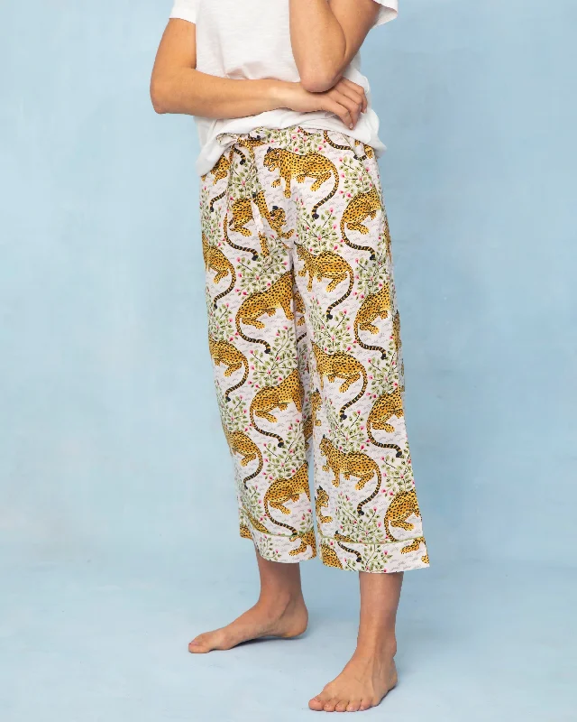 Super Discount Bagheera - Cropped PJ Pants - Blush
