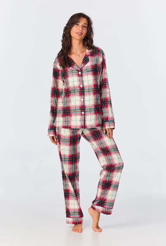Daily Special Bed Head L/S Classic Woven Flannel PJ Set