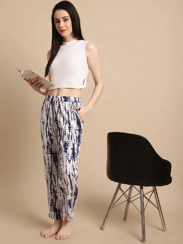Steals and Deals Tie and Dye Pyjama - Navy Blue