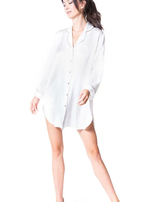 The Best Deal Christine Chloe Silk Sleepshirt