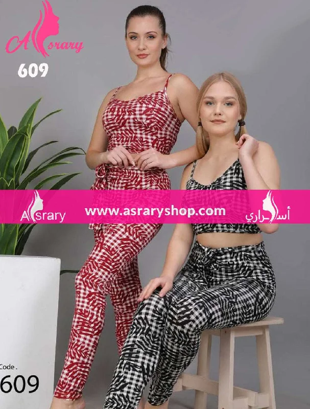 Weekend Deals You Can't Resist Cotton Long Bustier Pajamas 609