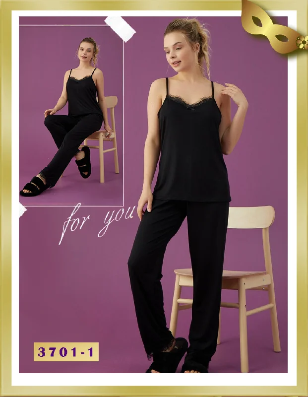 Sale Alert Cotton Long Straps Pajama 3701-1