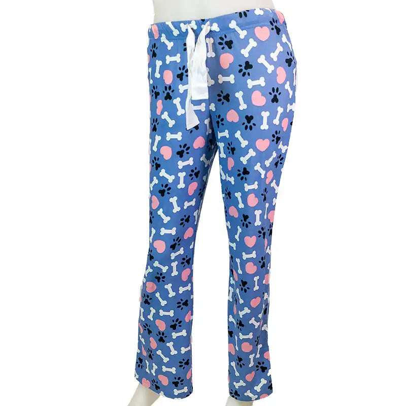 Weekend Discounts to Enjoy DKR Women's Paw Prints Sleep Pants