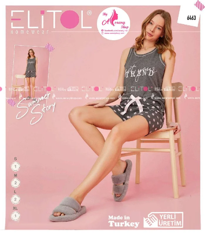 Stock Clearance Short Pajamas 6463