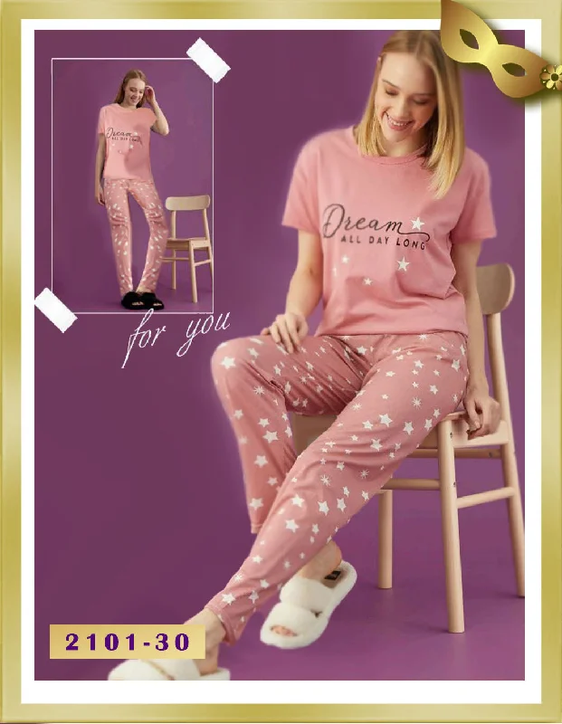 Midnight Madness Long Pajama 2101-30