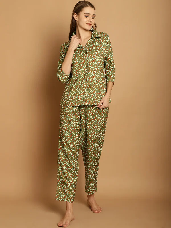 Quick Sale Heart Print Nightsuit Set