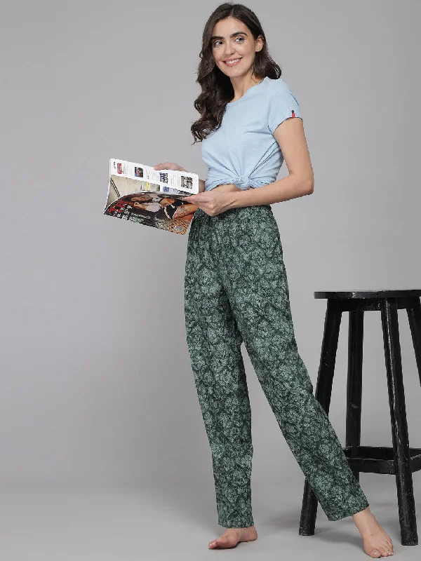 Amazing Value Floral Pyjama - Green