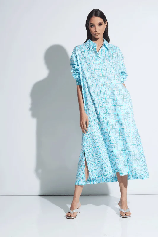 Shop the Weekend Away Infinity Cotton Sateen Long Sleepshirt