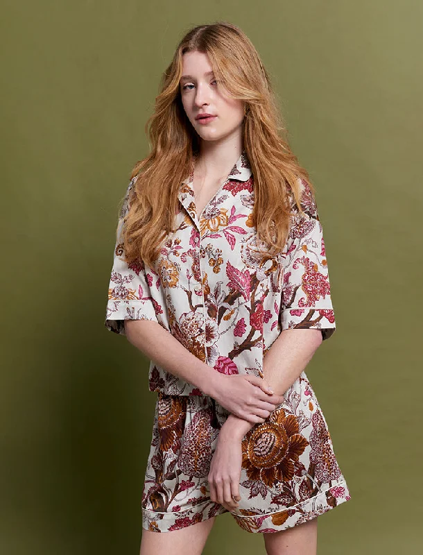 Unbeatable Prices Karen Walker Edwardian Floral Boxer PJ Set