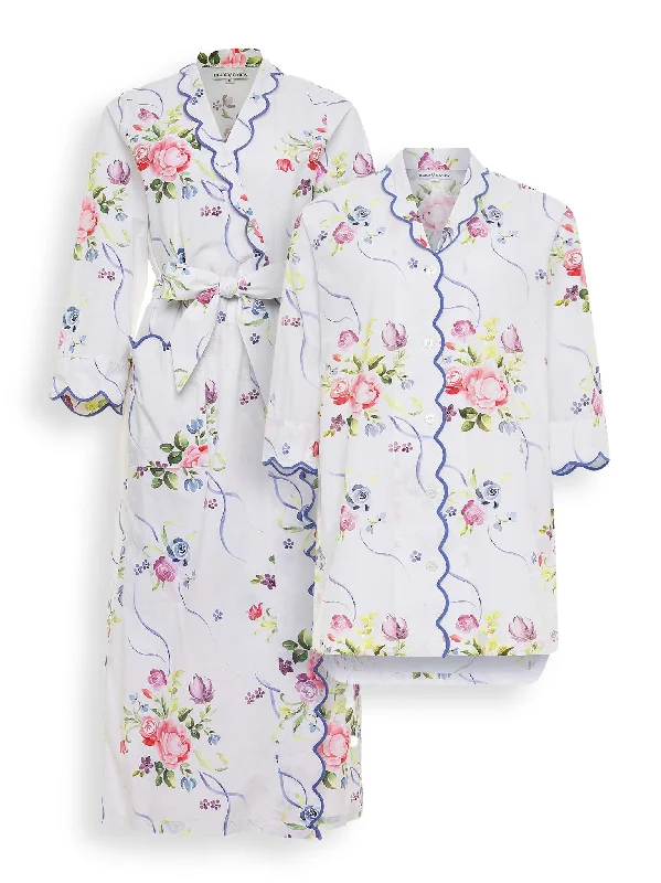 Best Seller Lila Rose Bundle: Classic Robe + Nightshirt