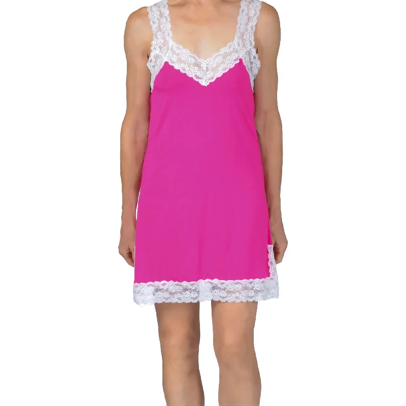 Weekend Discounts to Indulge In Lily Knit Chemise - Cerise