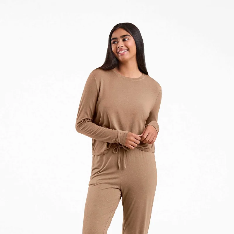 Price Slash Pajama Jogger Set | Cinnamon